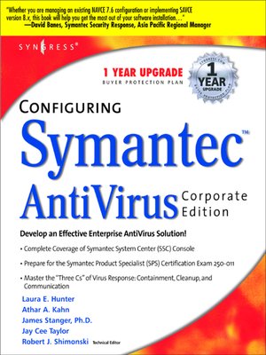 cover image of Configuring Symantec AntiVirus Enterprise Edition